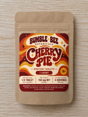 Cherry Pie Kratom Tablet, 1 count