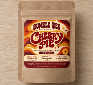 Cherry Pie Kratom Tablets, 10 count